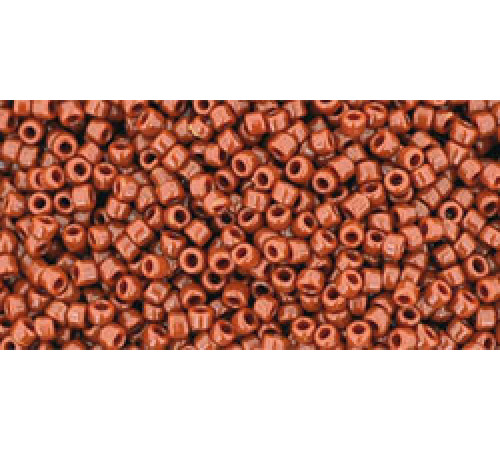 Бисер TOHO Round 15/0 TR-15-46L - Opaque Terra Cotta