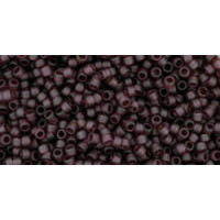 Бисер TOHO Round 15/0 TR-15-6CF - Transparent-Frosted Amethyst