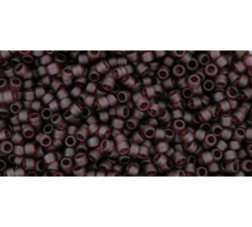 Бисер TOHO Round 15/0 TR-15-6CF - Transparent-Frosted Amethyst