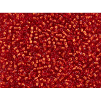 Бисер TOHO Round 15/0 TR-15-25 - Silver-Lined Lt Siam Ruby