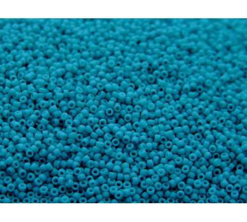 Бисер TOHO Round 15/0 TR-15-2604F - Semi Glazed - Turquoise