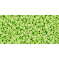 Бисер TOHO Round 15/0 TR-15-44 - Opaque Sour Apple Бисер TOHO Round 15/0 TR-15-44 - Opaque Sour Apple