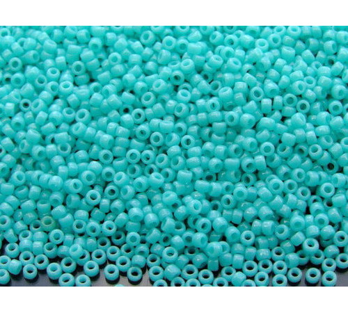 Бисер TOHO Round 15/0 TR-15-55 - Opaque Turquoise