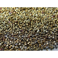 Бисер TOHO Round 15/0 TR-15-83 - Metallic Iris - Brown