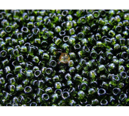 Бисер TOHO Round 15/0 TR-15-940 - Transparent Olivine