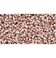 Бисер TOHO Round 15/0 TR-15-PF552 - PermaFinish - Galvanized Sweet Blush
