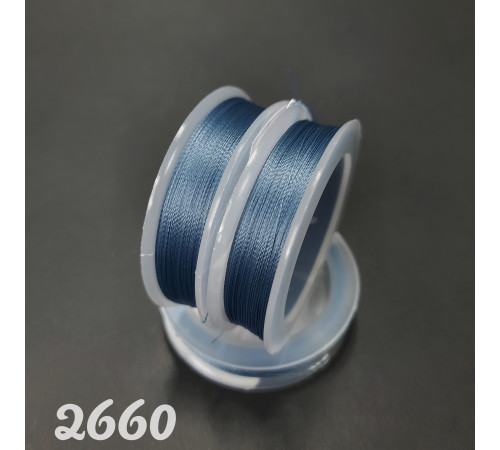 Бисерная нить TYTAN 100 #2660 Джинсовый