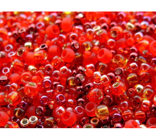 Мультимикс бисера TOHO - Momiji - Red Mix (TX-01-3208) / 10 г