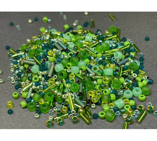 Мультимикс бисера TOHO - Wasabi- Green Mix (TX-01-3221)