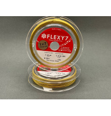 Ювелирный тросик Metal Gold 0.3 мм, 1 метр / FLEXY7 / Япония