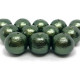 Хлопковый жемчуг Dark Green /круглый