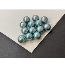 Хлопковый жемчуг Gray Blue /круглый
