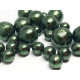 Хлопковый жемчуг Dark Green /круглый