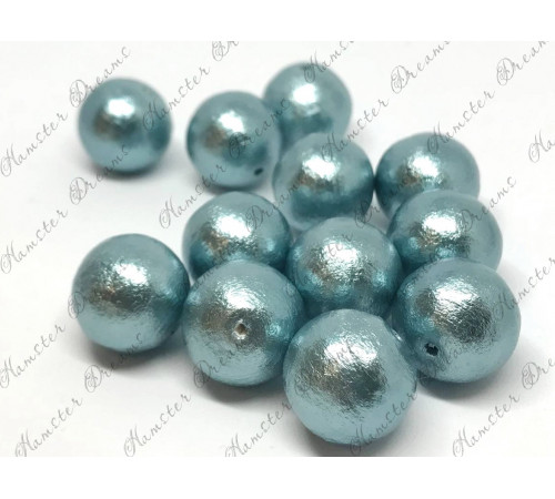 Хлопковый жемчуг Gray Blue /круглый