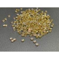 Шатоны Crystal Argent Flare/оправа золото, ss12 (3 мм), 10 шт 
