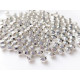 Шатоны Crystal Labrador /оправа серебро, ss12 (3 мм), 10 шт 