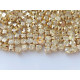 Шатоны Crystal Blond Flare /оправа золото, ss12 (3 мм), 10 шт 