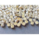 Шатоны Crystal Blond Flare /оправа серебро, ss12 (3 мм), 10 шт 