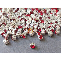 Шатоны Siam /оправа серебро, ss12 (3 мм), 10 шт 