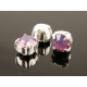 Шатоны Amethyst Opal /оправа серебро, ss16 (4 мм), 10 шт 