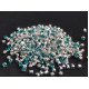 Шатоны Blue Zircon /оправа серебро, ss16 (4 мм), 10 шт 