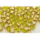 Шатоны Citrine/оправа золото, ss12 (3 мм), 10 шт 