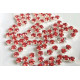 Шатоны Padparadscha /оправа серебро, ss16 (4 мм), 10 шт 