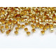 Шатоны Topaz /оправа золото, ss16 (4 мм), 10 шт 