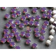Шатоны ss29 Amethyst Opal/ оправа серебро