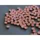 Шатоны ss29 Light Rose/ оправа золото