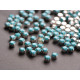 Шатоны ss29 Turquoise/ оправа серебро
