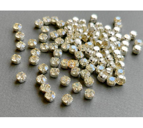 Шатоны ss29 Crystal Blond Flare/ оправа серебро