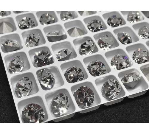 Шатоны ss39 Crystal Argent Flare без оправы