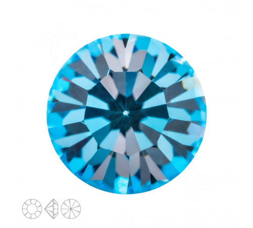 Шатоны ss39 Aquamarine без оправы