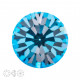 Шатоны ss39 Aquamarine без оправы