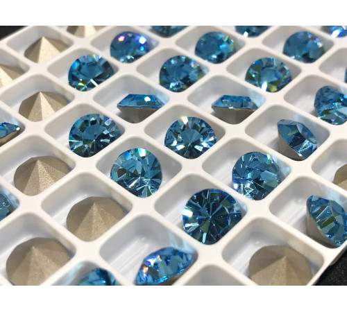 Шатоны ss39 Aquamarine без оправы