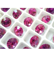 Шатоны ss39 Fuchsia без оправы