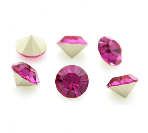 Шатоны ss39 Fuchsia без оправы