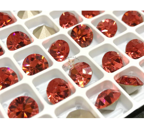 Шатоны ss39 Padparadscha без оправы