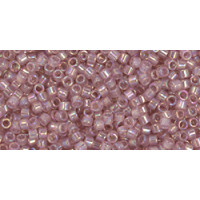 Бисер TOHO Treasure 11/0 TT-01-1251 - Translucent Dusty Rose Rainbow