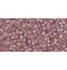 Бисер TOHO Treasure 11/0 TT-01-1251 - Translucent Dusty Rose Rainbow