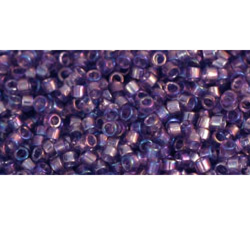 Бисер TOHO Treasure 11/0 TT-01-166D - Transparent-Rainbow Sugar Plum