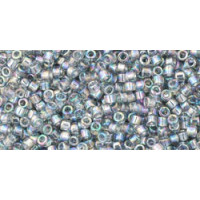 Бисер TOHO Treasure 11/0 TT-01-176 - Transparent-Rainbow Black Diamond