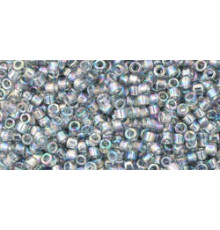 Бисер TOHO Treasure 11/0 TT-01-176 - Transparent-Rainbow Black Diamond