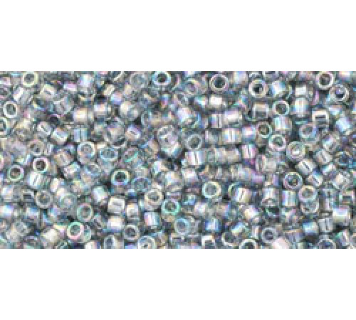 Бисер TOHO Treasure 11/0 TT-01-176 - Transparent-Rainbow Black Diamond