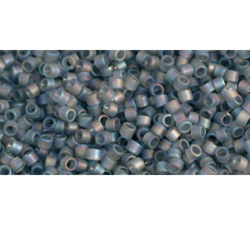 Бисер TOHO Treasure 11/0 TT-01-176BF - Transparent-Rainbow-Frosted Gray