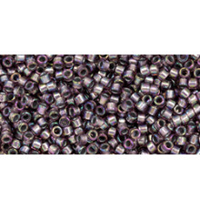 Бисер TOHO Treasure 11/0 TT-01-1808 - Silver-Lined Lt Amethyst Rainbow