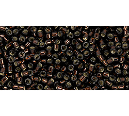 Бисер TOHO Treasure 11/0 TT-01-2205 - Transparent Silver-Lined Root Beer