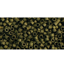 Бисер TOHO Treasure 11/0 TT-01-617 - Matte-Color Dk Olive 
