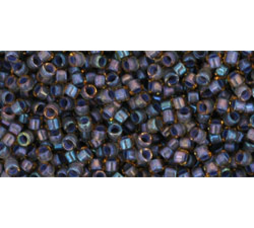 Бисер TOHO Treasure 11/0 TT-01-926 - Inside-Color Lt Topaz/Opaque Lavender-Lined